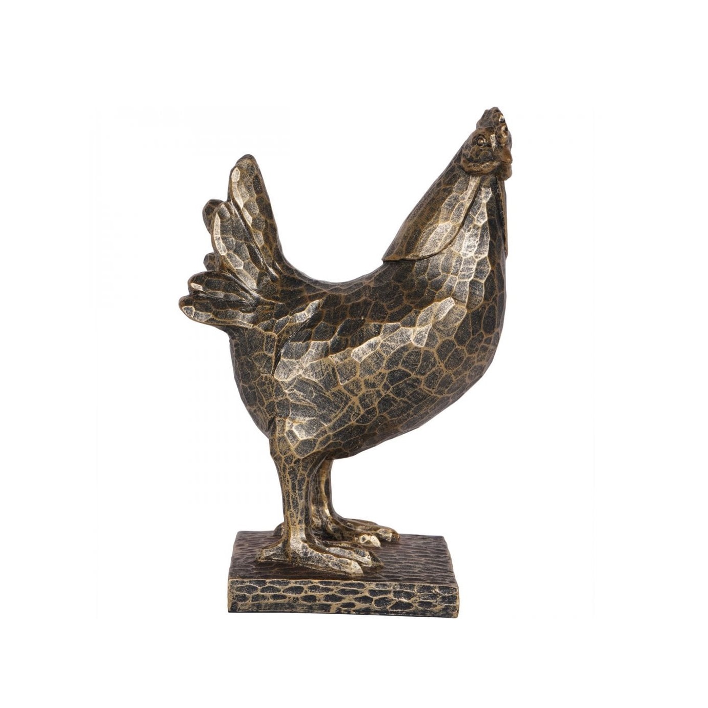 Статуетка Курки Antique Gold Hen Sculpture